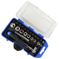 thumbnail image 2 of MasteelfCA 23Pcs Ratchet Manual Wrench Socket Screwdriver Socket Combination Set, 2 of 7