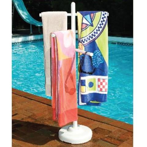 accessories towel rack tub outdoor pool spa pvc walmart