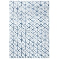 thumbnail image 2 of SAFAVIEH Amelia Floella Geometric Area Rug, Gray/Navy, 3' x 5', 2 of 11