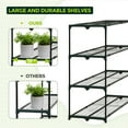 thumbnail image 4 of EAGLE PEAK 42 in W x 17 in D x 42 in H Greenhouse Shelving Staging Outdoor / Indoor Plant Shelves, 4 of 8