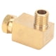 thumbnail image 4 of Conector de tubo de compresión de codo de 90 Procesos de Latón, Resitencia Fuerte, Buen Rendimiento de Temperatura para Conexión de Tomo de Aceite de Cobre de Nivelon, 4 of 7