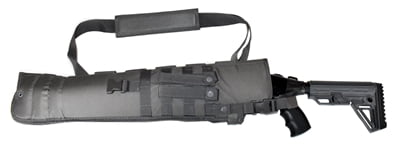 Trinity Rifle Shotgun Scabbard Padded Case Gray for Charles Daly Defense Honcho.