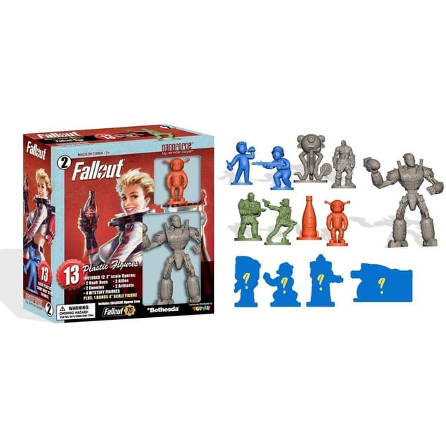 Colección de figuras Toynk Fallout Nanoforce Series 1