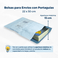 thumbnail image 4 of Bolsas Para Envío Premium Para Paquetes con Porta Guía 22x30 200pz, 4 of 4