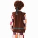 thumbnail image 3 of Ropa a cuadros de estilo hip hop para el Día del Niño, modelo retro hippie, pasarela, ropa de actuación, 3 of 5