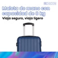 thumbnail image 3 of Maleta de Mano ABS Check In, Carry-on, Capacidad 8 kg azul Unitalla, 3 of 10