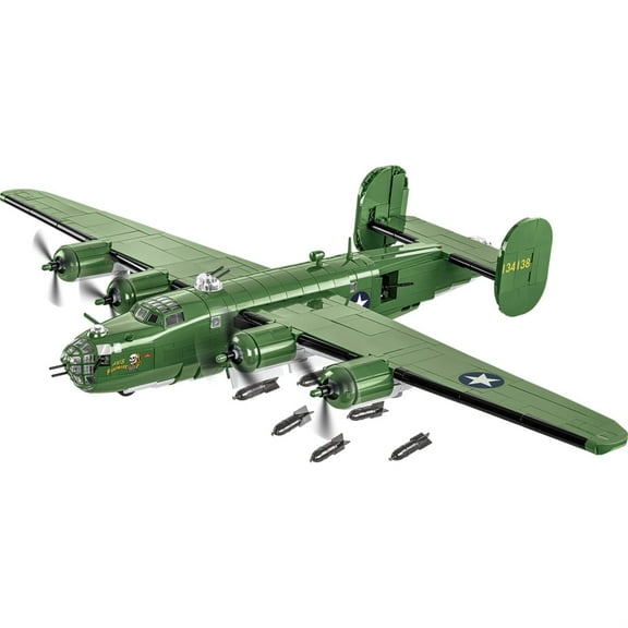 COBI Historical Collection WWII CONSOLIDATED B-24D LIBERATOR Plane