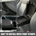 thumbnail image 4 of Unique Bargains Car Center Console Pad Waterproof Armrest Seat Box Cover Protector for Ford F150 2009-2014 Black, 4 of 6