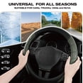 thumbnail image 6 of Auto Drive Premium Sierra Green Soft Protein Leather Universal Steering Wheel Cover-25SWC25, 6 of 9