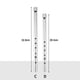 thumbnail image 5 of Irish Whistle Ireland Tin Whistle Flauta de 6 agujeros Instrumentos musicales (tecla C), 5 of 6
