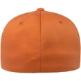thumbnail image 3 of Flexfit Mens Athletic Baseball Fitted Cap Small-Medium Orange, 3 of 5