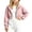 Pink, variant on Atogsazn Kids Girls Full Zip Cropped Hoodies Casual Long Sleeve Hooded Sweatshirt Fleece Jogger Jacket Fall Tops Hot Pink 5 Years Fashion