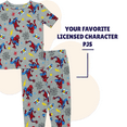 thumbnail image 6 of Marvel Spider-Man Toddler Boys Short Sleeve Viscose Pajama Set SM377ESL, 6 of 8