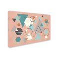 thumbnail image 2 of Trademark Fine Art 'Abstract Geo I Pink' Canvas Art by Veronique Charron, 2 of 3
