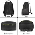 thumbnail image 5 of KUIFORTI Glow Green Axolotl Children's Backpack 17 Inch Lightweight Kids School Bookbag with Side Pockets Adjustable Straps for Elementary Middle School Back to School Gifts for Kids, 5 of 7