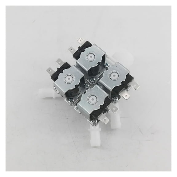 Low Water Pressure And Large Flow 4 Way Water Solenoid Valve 12V 24V Flow Control Valve For Ro Machine ,Durable Materia