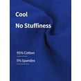 thumbnail image 7 of CHAOYUNYI Men's Cool Breathable Moisture-Wicking Boxer Briefs, Multicolor (5-Pack), 7 of 7