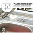 Voiceine 1 Set Water Meter Key Radiator Utility Key Plumbing Bleeding
