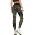 thumbnail image 3 of Ornamental skull Leggings Women's trousers Women sports Womens Leggings, 3 of 6