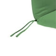 thumbnail image 5 of Jordan Manufacturing 74" x 22" Canvas Cucumber Green Solid Rectangular Outdoor Chaise Lounge Cushion with Ties, 5 of 8