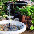 thumbnail image 3 of Solar Powered Fountain Pump Water Pump with Adjustable Solar Panel DIY Birdbath Fountain Pump Outdoor, 3 of 8