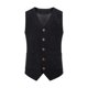 thumbnail image 1 of Mens Botón de la Camisa de la Moda Sólida Impresión Retro con Bolsillos, Tanques sin Mangas Blusa Poliéster, 1 of 9