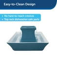 thumbnail image 6 of PetSafe Drinkwell Ceramic Pagoda Fountain - Himalayan Blue, 6 of 7