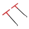 thumbnail image 1 of Motorcycle Exhaust Spring Hook Tool, Fade Proof 1 Pair T Handle Exhaust Spring Hook Comfortable Grip Compact  for Motorbike, 1 of 7