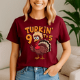 thumbnail image 4 of Turkin 9 To 5 Cute Fall Western , Thanksgiving Shirt,Turkey Tee,Holiday Gift ,Happy Thanksgiving Tshirt,Turkey Day,Family Gobble ,Pumpkin,, 4 of 5