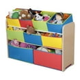 thumbnail image 1 of Delta Children TB84752GN Organisateur de Jouets Multicolore de Luxe avec Bacs de Rangement, 1 of 5