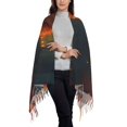 thumbnail image 2 of Sikiie Candle Shepherd Dog Shawl Wraps Big Scarf Tassel Fall Winter Thick Scarf Warm Shawl Women Fall Gifts, 2 of 8