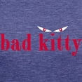 thumbnail image 3 of CafePress - Bad Kitty Tee Women's Deluxe T Shirt - Womens Tri-blend T-Shirt, 3 of 4
