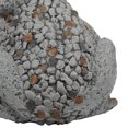 thumbnail image 3 of Vickerman 8" Gray Outdoor Garden Frog, 8", 3 of 5