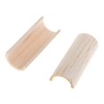 thumbnail image 3 of Barra Semicircular de Madera de Tilo de Primera de 50mm/80mm/100mm de Largo, Barra de Madera Semicircular Hueca para Casa, Barco, Modelo Artes 10 piezas 50 mm Soledad Kit de modelo de madera de balsa, 3 of 7