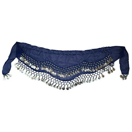 Kid Size Belly Dance Hip Scarf Wrap Belt Tribal Sash Skirt GOLD Coins Party (Best Shawls In India)