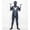 Dark Blue, variant on Superhero Cosplay Jumpsuit for Adults, Adult Spiderlike Cosplay Costume Jumpsuit, Full Body Lycra Spandex Bodysuit Zentai Suit Halloween Dress Up Clothes Costume Accessories, Deep Red, XL