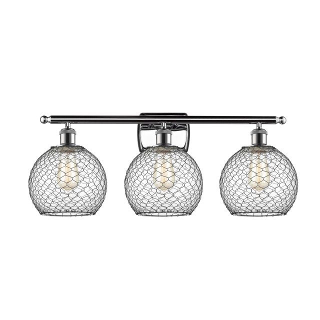 Innovations Lighting 516-3W Farmhouse Chicken Wire Farmhouse Chicken Wire 3 Light 26" Wide