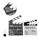 thumbnail image 4 of Seitruly Director Film Clapboard Escena de acción Clapper Board Película de madera Clap Slate Theatre Party Decoration Movie Clapper Board Accesorios para fotos blanco S, 4 of 6