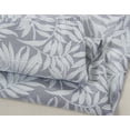 thumbnail image 6 of Olivia Gray PNST29634 53 x 84 in. San Tropez Floral Jacquard Single Rod Pocket Curtain Panel, Grey, 6 of 6