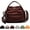 Coffee, variant on Shoulder Bag for Women, Large Capacity Water Repellent Nylon Crossbody Bag with Multiple Pockets
