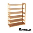 thumbnail image 5 of Zapatero de madera de bambú de 6 niveles Zimtown Contemporáneo, 5 of 5