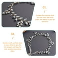 thumbnail image 3 of MasteelfCA Wedding Hair Band Rhinestone Bridal Hair Hoop Wedding Headpiece Hair Accessory, 3 of 7