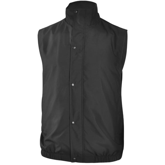 Monterey Club Men's Lightweight Microfiber Dobby Full Zip Sport Vest #1927