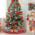 thumbnail image 4 of Valentines Love Hearts Tree Skirt, Seasonal Tree Mat Holiday Party Supplies Ornaments Indoor Outdoor Decorations for Tabletop Trees 35.4 Inches, 4 of 6