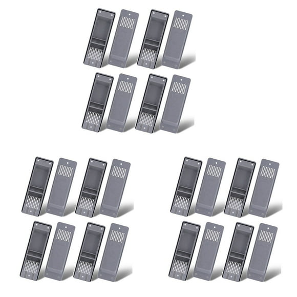 Paquete de 24 Unidades de Kit de Ventilación de Aire para Contenedor de Envío, Accesorios para Contenedor de Envío Resistente, Kit de Ventilación de Flujo