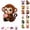 Horse 12 Zodiac DIY Beading Kit#7, variant on DIY Arts and Crafts Bead Embroidery Kit, 3D Chinese Zodiac Animals Beading Kit with Glass Beads, Beginner Craft Supplies Gift for Adult Craft Lovers Monkey