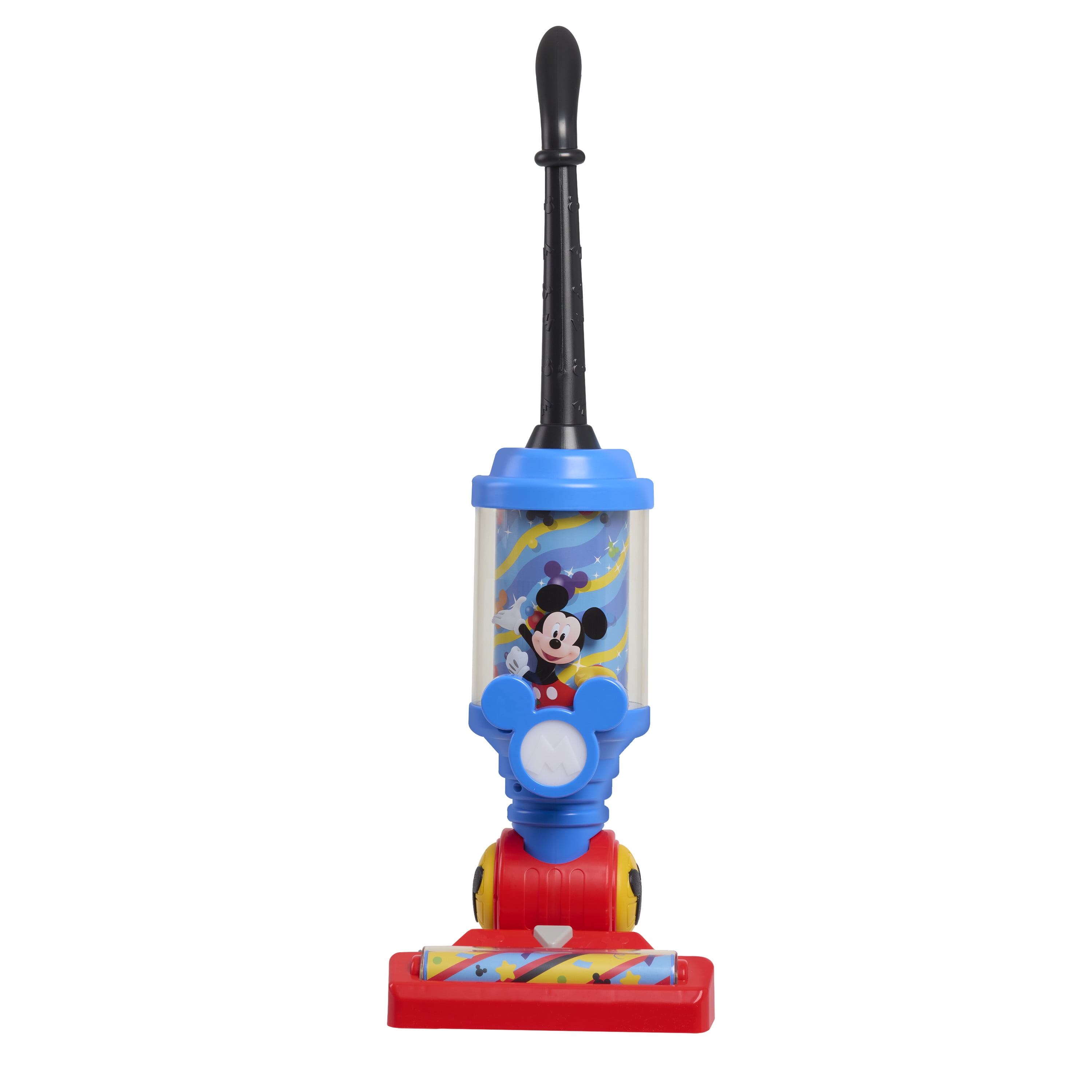 Disney Jr. Mickey Mouse Clubhouse 24-inch Rev-Up Vacuum with Lights & Sounds, Kids Ages 3 and up