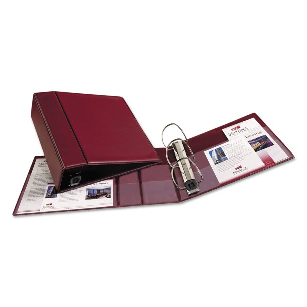 Carpeta de 3 anillas Avery Heavy-Duty EZD de 4 pulgadas con un solo toque