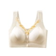 thumbnail image 4 of Front-Closure Lace Lift Push-Up Seamless Underwire Bra with Side Coverage and Back Support for Everyday Comfort, 4 of 5