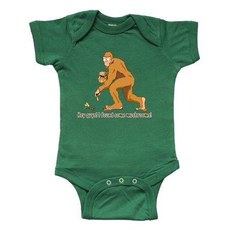 

Inktastic Hey Guys! Mushrooms! Gift Baby Boy or Baby Girl Bodysuit